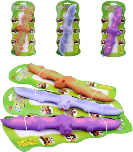 Prožni netopir fidget – gumijasta igrača 25 cm
