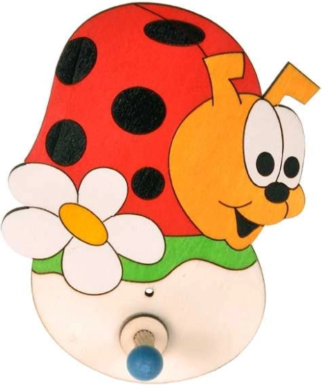 Lesen obešalnik Pikapolonica za otroke