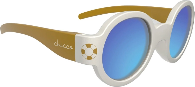 Chicco otroška sončna očala Cream Mirror 0m+