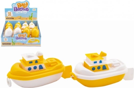 Plastični navijalni čolniček za vodo 15 cm