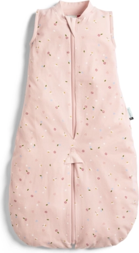 ErgoPouch 2-in-1 organic cotton sleeping bag and sleep suit Daisies 0.2 tog (3–12 months)