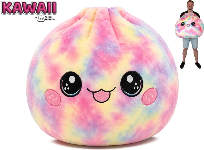 Mavrični plišasti bao cmok 60 cm Plush Friends