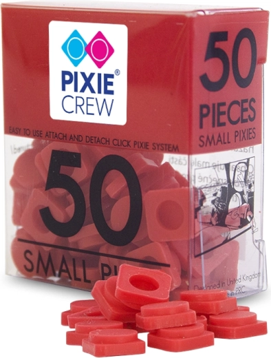 Pixie Crew majhni silikonski piksli rdeči