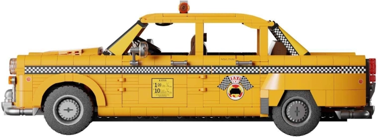 Avtentičen retro dizajn NEW YORK Yellow Cab
