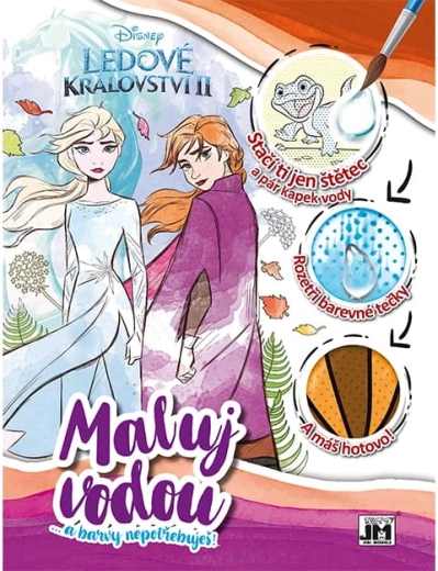 Slikanje z vodo A4 Ledeno kraljestvo