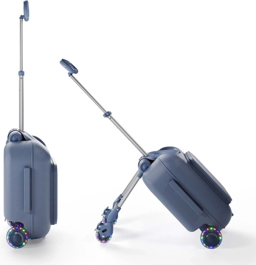 2-in-1 suitcase and seat for travel