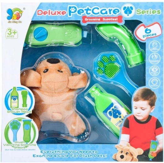 Mega Creative De luxe dog salon set - 1 piece