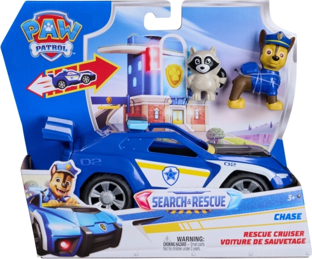 Tačke na patrulji reševalno vozilo Chase s figuricami