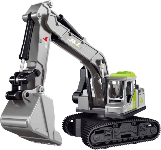 Tracked excavator with flywheel drive 18 cm gray - 1 piece