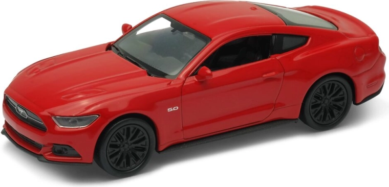 Welly Ford Mustang GT 2015 model 1:34 rdeča