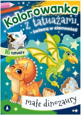 Svetleče tetovaže v temi – mali dinozavri