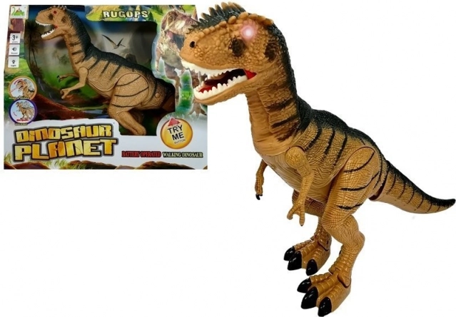 Interaktivni dinozaver RUGOPS s premikanjem, zvoki in lučmi