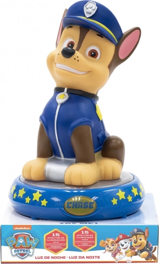 nočna lučka Chase Paw Patrol 3D figurica
