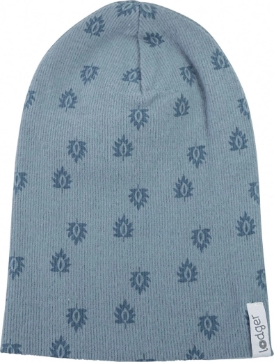 Lodger bombažna kapa Beanie Print Rib Ocean 1–2 leti