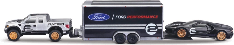Maisto Design Team Haulers Ford F-150 SVT Raptor in Ford GT Heritage 1:64