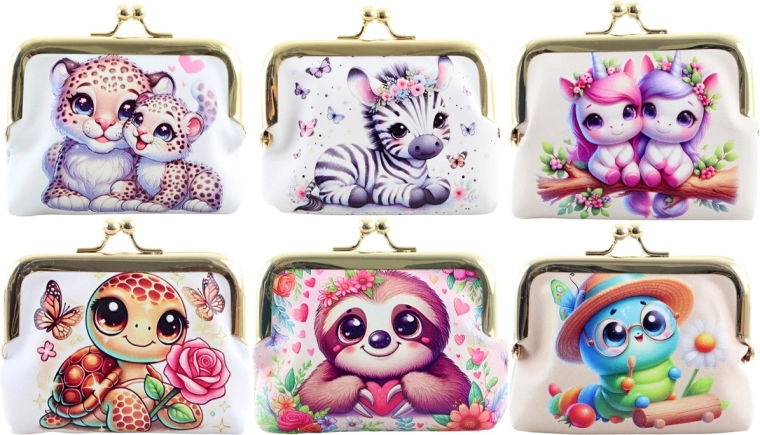 Cheerful animal motifs