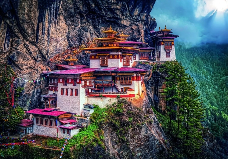 Clementoni sestavljanka Tigrovo gnezdo 500 kosov