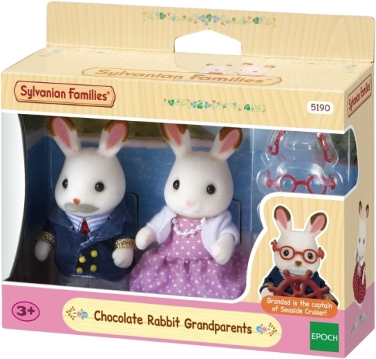 Sylvanian Families stari starši zajčkov s čokoladnimi ušeski