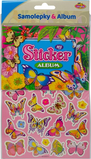 Samolepkasti album Moje metuljčasto album