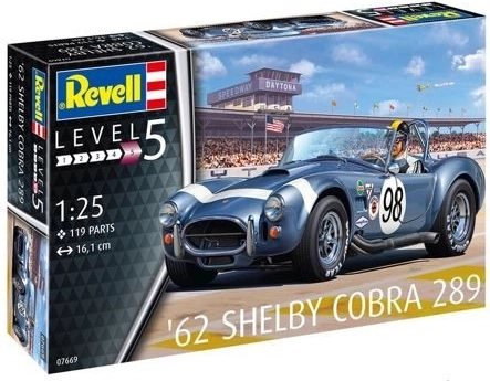 Model avtomobila AC Cobra 289 merilo 1/25