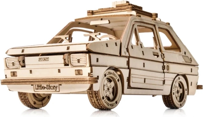 Little Story lesena 3D sestavljanka FSO Fiat 126p