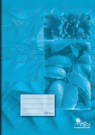 Šolski zvezek A4 čisti 20 listov moder