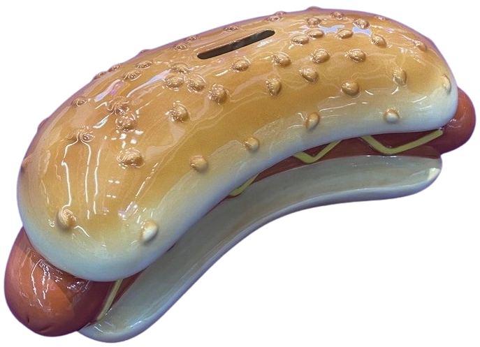 Keramični hranilnik hot dog