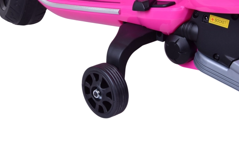 Stabilna vožnja zahvaljujoč pomožnim kolescem