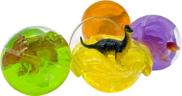 Glumi dino sluz s presenečenjem