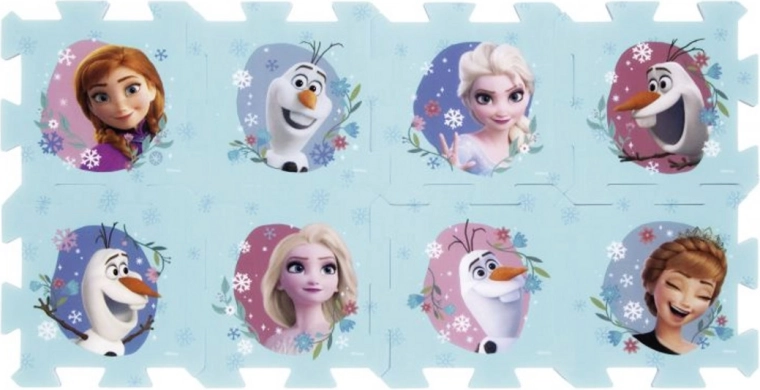 Penaste talne puzzle Frozen (Ledeno kraljestvo) 118,5 × 61,5 cm