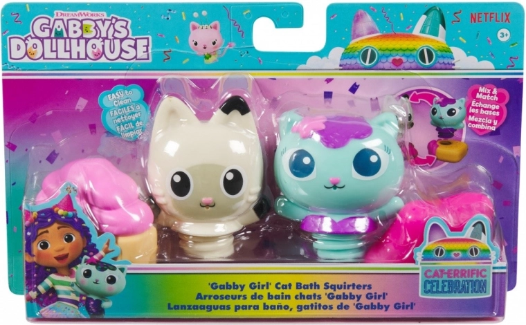 Čarobne mačje figurice za kopel Gabby's Dollhouse