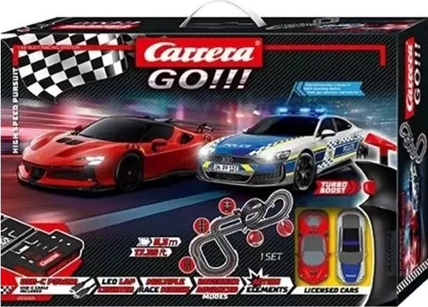 Carrera GO!!! avtomobilska dirkaška steza High Speed Pursuit