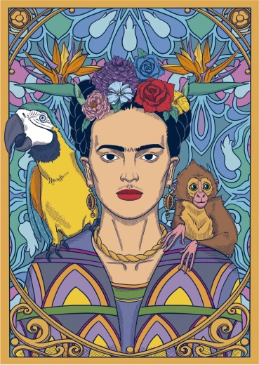 Sestavljanka Frida Kahlo 1500 koščkov