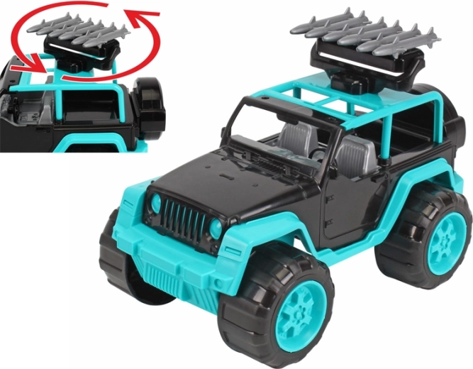 Terensko vozilo SUV 28 cm z vrtljivimi raketami