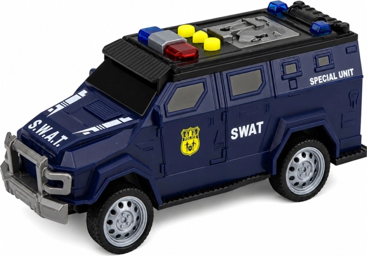 Trpežen videz SWAT in izrazite oznake