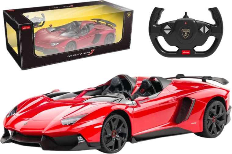 Dirkalni avto RC Lamborghini Aventador Cabrio Rdeča