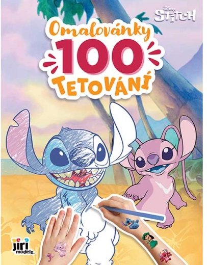Pobarvanka in 100 tetovaž Lilo & Stitch