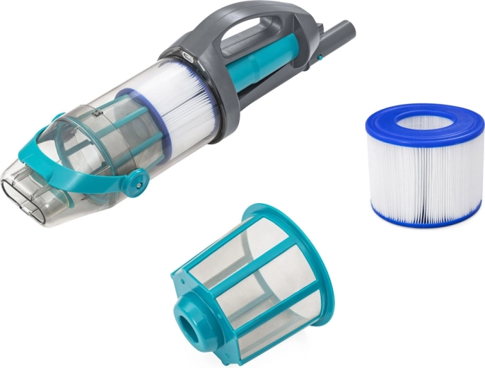 Dvojna filtracija in 2 l prosojna posoda