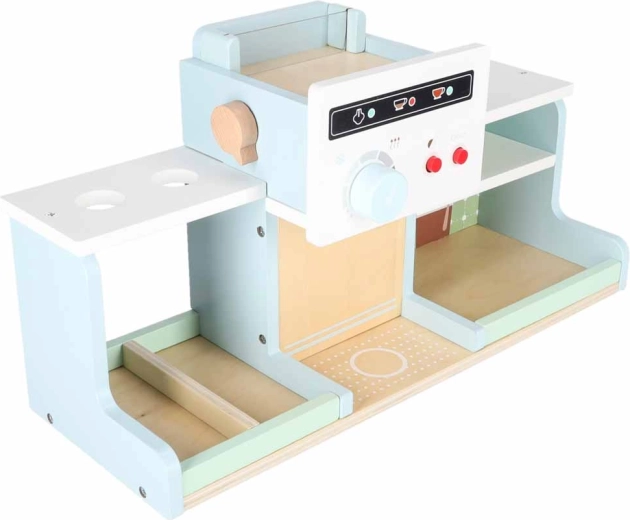 Interactive coffee machine for realistic play