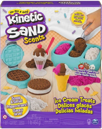 Kinetični pesek Scents – sladoledne dobrote