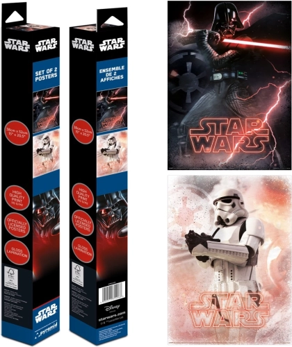 Set mini plakatov Star Wars (2 kos)