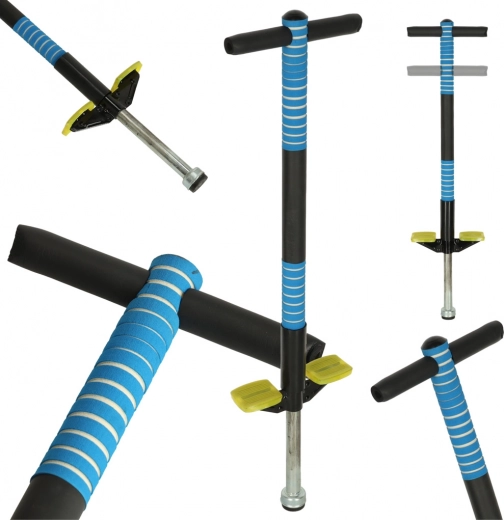 Poskok palica za otroke Pogo modra