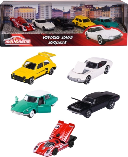 Majorette vintage set kovinskih avtomobilčkov 5 kosov