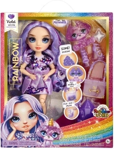 Lutka Rainbow High Violet z modnimi dodatki