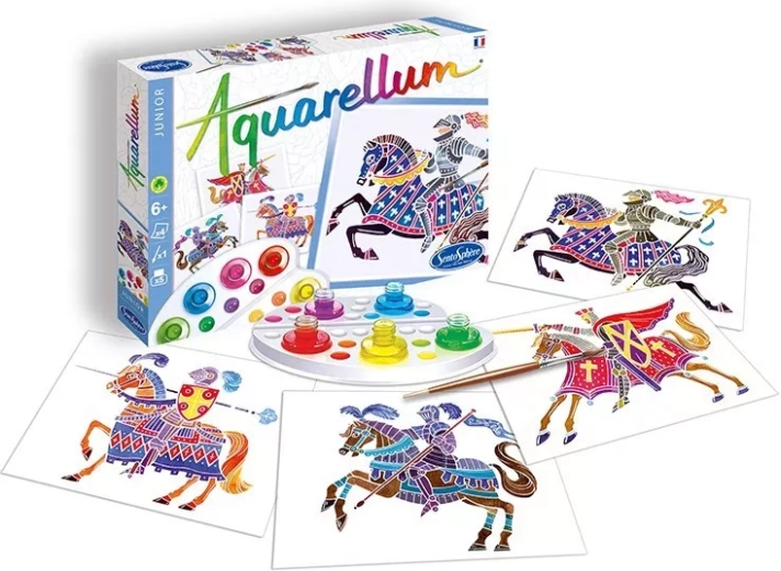 Sentosphere akvarelni kreativni set junior – vitezi