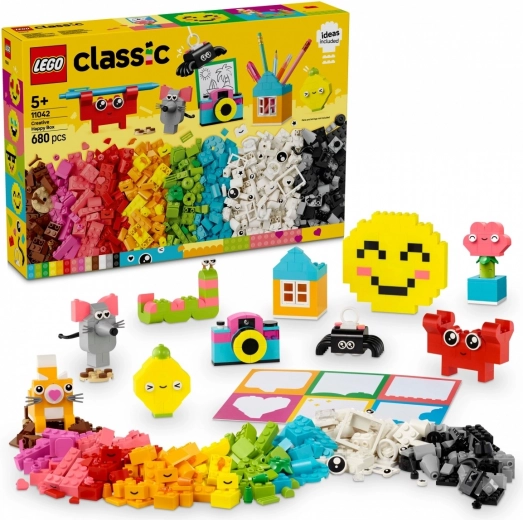 LEGO Classic 11042 Kreativna škatla sreče – ustvarjalni komplet igrač