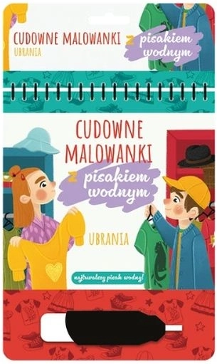 Čarobne pobarvanke z vodnim flomastrom – oblačila
