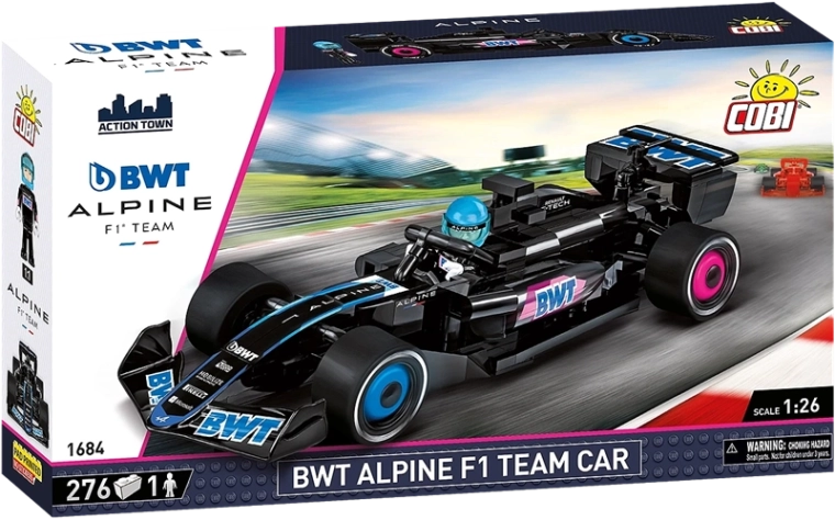 Avtentičen videz dirkalnika BWT Alpine F1 Team