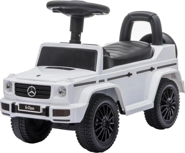 Otroško poganjalno vozilo Mercedes-Benz G350d Buddy Toys, belo
