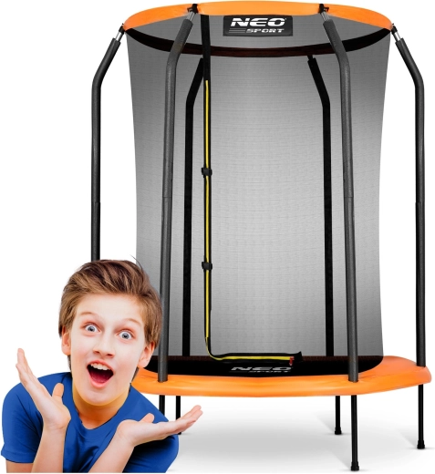 Vrtna otroška trampolina 152 cm z varnostno mrežo NEO-SPORT